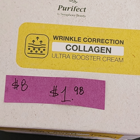 NIB Purifect wrinkle correction collagen ultra booster cream 1.7 fl. oz. - Picture 4 of 6